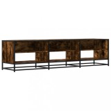 Cumpara ieftin Comoda TV, stejar fumuriu, 180x40x46 cm, lemn prelucrat