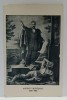 ANDREI MURESANU DECLAMAND , AVAND LA PICIOARE UN TARAN ELIBERAT DIN LANTURI , ALEGORIE , CARTE POSTALA , 1923