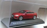 Macheta Audi A5 Sportback MK2 2016 rosu - Spark 1/43, 1:43