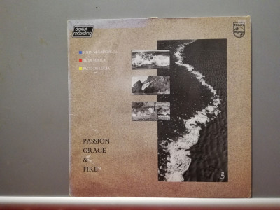 McLaughlin/Al Di Meola/Paco de Lucia &amp;ndash; Passion Grace ..(1983/RCA/RFG) - Vinil/NM foto