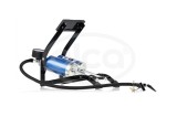 Pompă Picior Bicicletă 2 Cilindri Compactă - Umflare Rapidă Anvelope