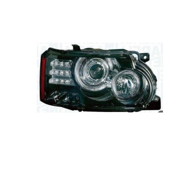 Far LAND ROVER RANGE ROVER (LM), 05.2018-12.2012, partea dreapta, MAGNETI MARELLI, bi-xenon; D3S+H7; electrical; negru; cu becuri; cu headlight level foto