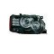 Far LAND ROVER RANGE ROVER (LM), 05.2018-12.2012, partea dreapta, MAGNETI MARELLI, bi-xenon; D3S+H7; electrical; negru; cu becuri; cu headlight level