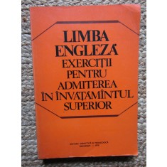 Limba engleza Exercitii pentru admiterea in invatamantul superior