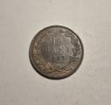10 Bani 1867 Watt Piesa Frumoasa de Colectie