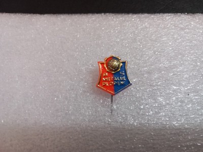 Insigna A S Metalul Plopeni foto