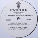 Vinil Theresa &ndash; I Want To Know Ya Better 12&quot; (VG+)