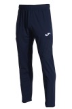 Pantaloni Barbati Joma Record III Bleumarin - Talie Elastica, Buzunare Fermoar, Poliester, Regular Fit