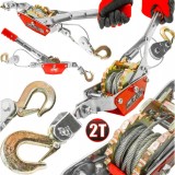 Troliu cu 2 carlige, 2 tone, lungime totala 2m, Verke