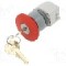 Intrerupator de siguran&amp;#355;a cu cheie, 22mm, seria 04, IP65, EAO - 704.076.0