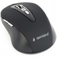 Mouse wireless Gembird, bluetooth, 1600 dpi, Negru, MUSWB-6B-01