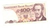 Bancnota Polonia 100 zloti 1988, circulata, stare buna