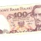 Bancnota Polonia 100 zloti 1988, circulata, stare buna