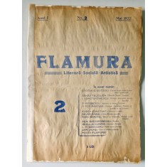 FLAMURA , LITERARA , SOCIALA , ARTISTICA , ANUL I , NR. 2 , MAI , 1922