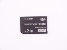 Card memorie SONY Memory Stick Pro Duo 2 GB foto