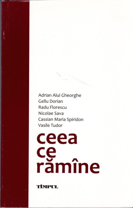 AS - VASILE TUDOR - CEEA CE RAMANE