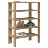 vidaXL Pantofar, stejar artizanal,61x32x87,5 cm lemn prelucrat