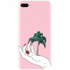 Husa silicon pentru Apple Iphone 7 Plus, Palm Tree