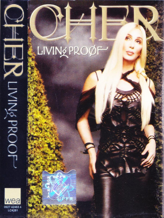 Caseta audio: Cher - Living Proof ( 2001, originala, stare foarte buna )