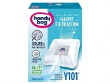 Cumpara ieftin Saci aspirator Handy Bag Y101, 4 bucati, pentru aspiratoarele Daewoo si Samsung, inchidere ermetica, filtru anti-alergeni - RESIGILAT