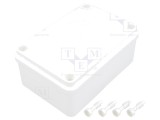 Carcasă Universală ABS Polistiren Albă 80x120x50 mm