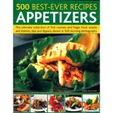 500 BEST-EVER RECIPES APPETIZERS