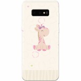 Husa silicon pentru Samsung Galaxy S10 Lite, Giraffe Cute