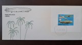 ZEPPELIN 1976 Liberia Mi=1002 FDC