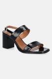 Jonak sandale de piele VALMONT culoarea negru, 3600127