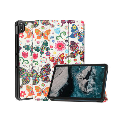 Husa Flip pentru Samsung Galaxy Tab S9 Plus / S9 FE Plus - Techsuit FoldPro - Butterfly foto