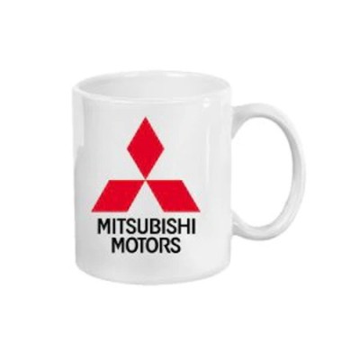 Cana alba personalizata Auto Mitsubishi, INOVATIX&amp;reg;. 330ml foto