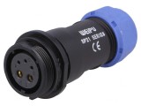 Mufă SP21 Mamă PIN 5 IP68 7-12mm 5A 30A Lipire Pe Cablu