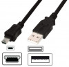 Cablu date si incarcare Assmann USB M (tata) - miniUSB M (tata) 3 metri, negru