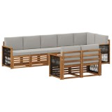 vidaXL Seturi de canapele Lemn Solid de Acacia 3384502