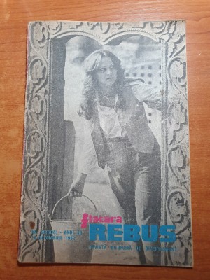 revista flacara rebus 15 octombrie 1982 foto