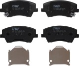 Placute frana Hyundai Accent IV; i10 II 21; i20 II 21; i30; i40 I 19; Ioniq 23; Soul II 18; Sportage IV 22, montare Spate, cu senzor uzura acustic;
