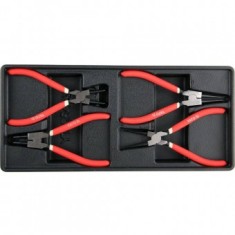 Set 4 clesti seger 180mm, Cr-V, Yato, pentru dulapuri scule