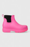 UGG cizme Droplet femei, culoarea roz, 1130831