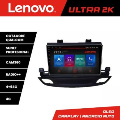 Navigatie Opel Insignia 2018- Lenovo Kit-insignia19 8 core QLED Qualcomm 4+64 360 Android Waze USB Navigatie Internet Youtube Radio CarStore Technolog foto