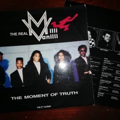 RAR = DISC/ VINIL ROCK -THE REAL MILLI VANILLI- THE MOMENT OF TRUTH