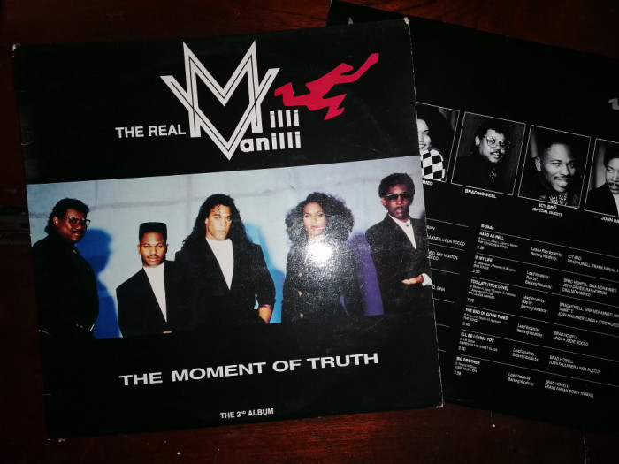 RAR = DISC/ VINIL ROCK -THE REAL MILLI VANILLI- THE MOMENT OF TRUTH