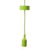 Suspensie Silicone LY 6047, 1 x E27, verde, clasica