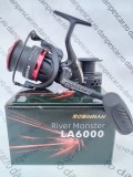 Mulinetă Feeder si Crap ROBINHAN RIVER MONSTER LA6000 tambur Long Cast, Baracuda