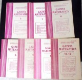 REVISTA GAZETA MATEMATICA ANUL 1987, NR.1-2, 4-6, 10-12 (7 REVISTE)-COLECTIV-339320
