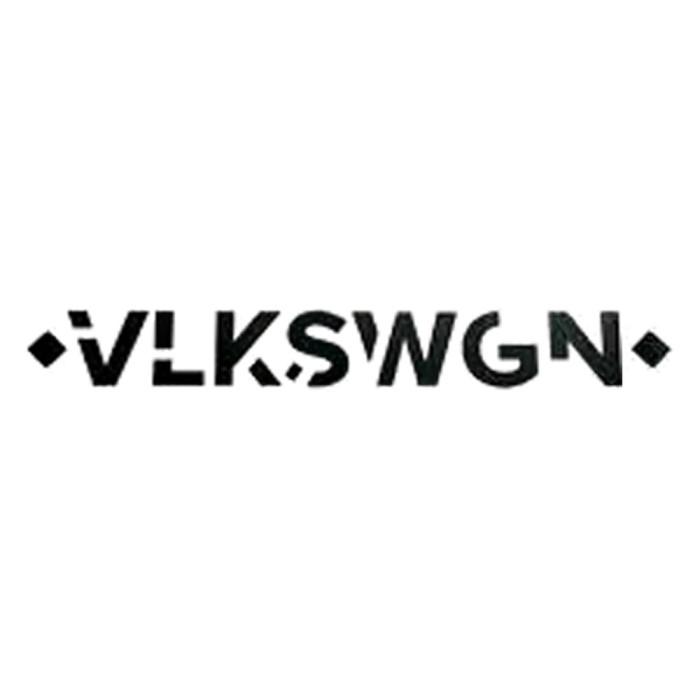 Sticker Auto Volkswagen VLKSWGN , Design Minimalist StickitMag