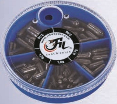 Set Plumbi Filfishing Despicati 5 Compartimente 0.70-3.00g foto