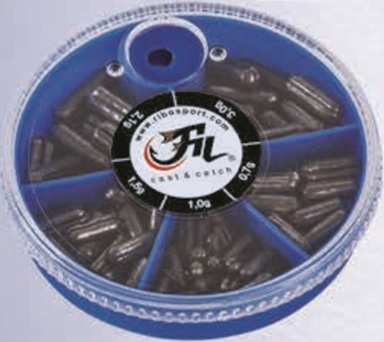 Set Plumbi Filfishing Despicati 5 Compartimente 0.70-3.00g