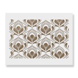 Sablon Perete vopsire, tencuiala 900x600x0.7mm Bohemian Heart Refolosibil, model MXSP7079