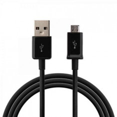 Cablu de date Samsung, micro USB, lungime 1.5 m, Negru, BBL040 foto