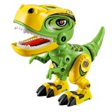 Jucărie Robot Dinozaur, Aeno, Sunete Realistice, Multicolor, 6.5x13x13 cm, Oem